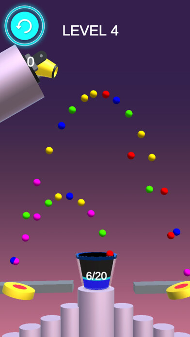 Emulate iPhone app Scoretime Bubbles using MyAndroid