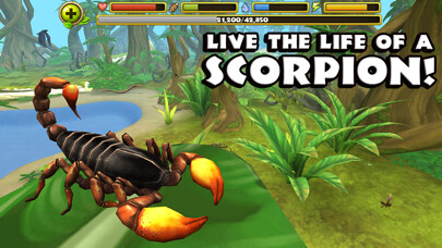 Emulate iPhone app Scorpion Simulator using MyAndroid