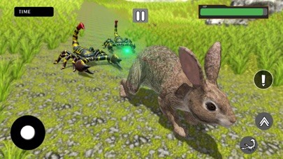 Emulate iPhone app Scorpion Survival Simulator using MyAndroid