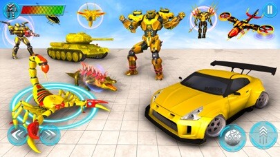 Emulate iPhone app Scorpion Tank Robot Transform using MyAndroid Emulate iPhone app Scorpion Tank Robot Transform using MyAndroid