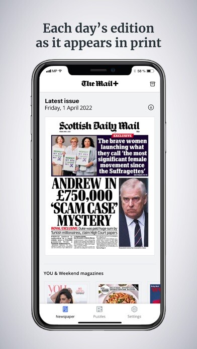Emulate iPhone app Scottish Daily Mail using MyAndroid Emulate iPhone app Scottish Daily Mail using MyAndroid