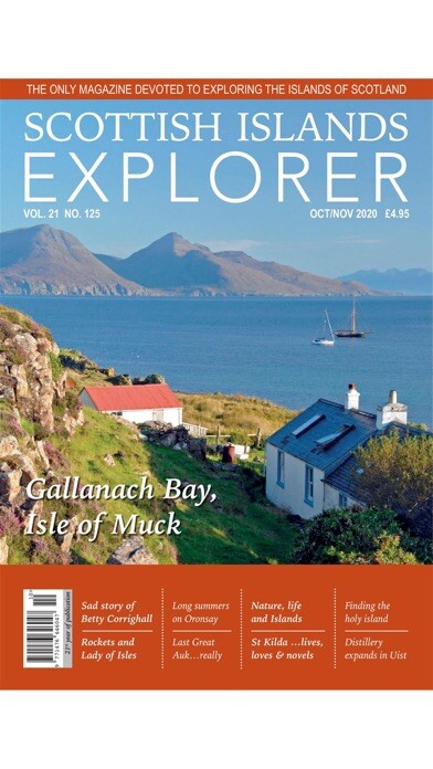 Emulate iPhone app Scottish Islands Explorer using MyAndroid