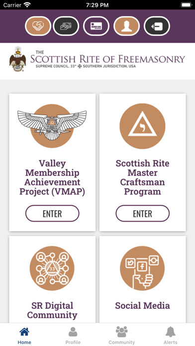 Emulate iPhone app Scottish Rite S. J. App using MyAndroid Emulate iPhone app Scottish Rite S. J. App using MyAndroid