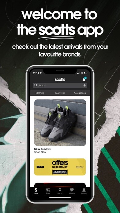 Emulate iPhone app scotts Menswear using MyAndroid Emulate iPhone app scotts Menswear using MyAndroid