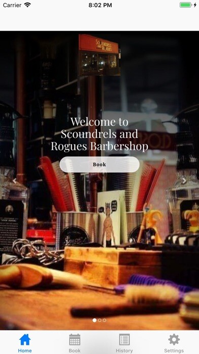 Emulate iPhone app Scoundrels & Rogues Barbers using MyAndroid Emulate iPhone app Scoundrels & Rogues Barbers using MyAndroid