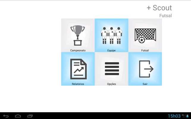 Emulate Android APK + Scout Futsal - Beta