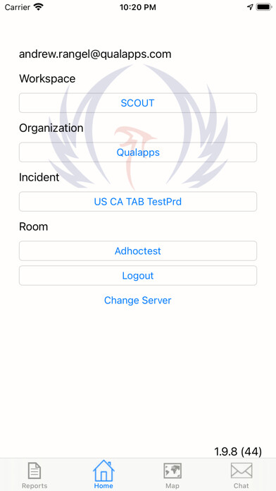 Emulate iPhone app SCOUT - Incident Response using MyAndroid