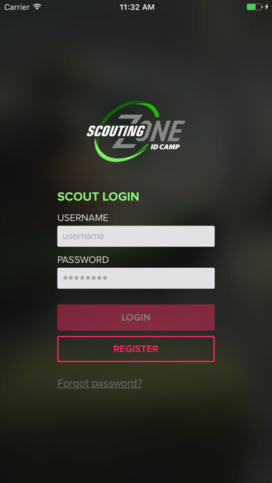 Emulate iPhone app SCOUTINGZONE ID Camp using MyAndroid Emulate iPhone app SCOUTINGZONE ID Camp using MyAndroid