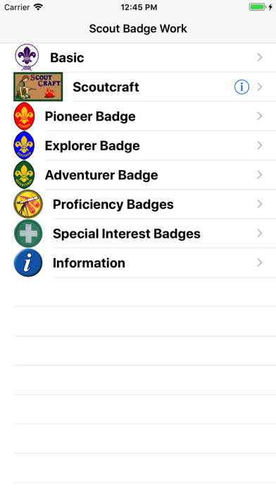 Emulate iPhone app Scout Record Book using MyAndroid Emulate iPhone app Scout Record Book using MyAndroid