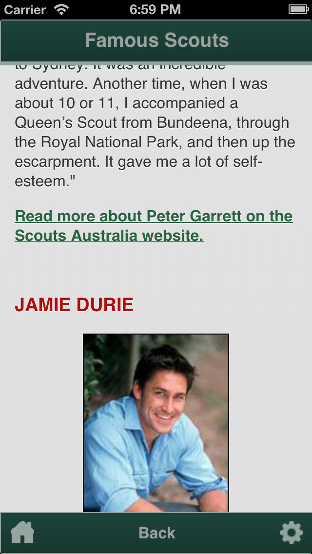 Emulate iPhone app Scouts Oz using MyAndroid Emulate iPhone app Scouts Oz using MyAndroid