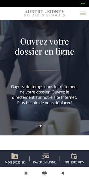 Run android online APK SCP Aubert  Sidney - Notaires from MyAndroid or emulate SCP Aubert  Sidney - Notaires using MyAndroid