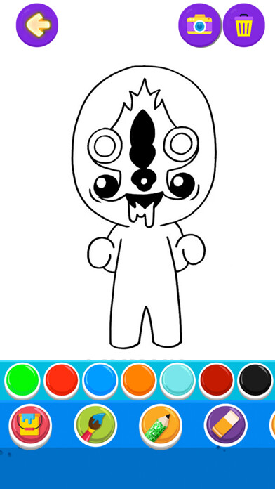 Emulate iPhone app SCP Coloring Book using MyAndroid Emulate iPhone app SCP Coloring Book using MyAndroid