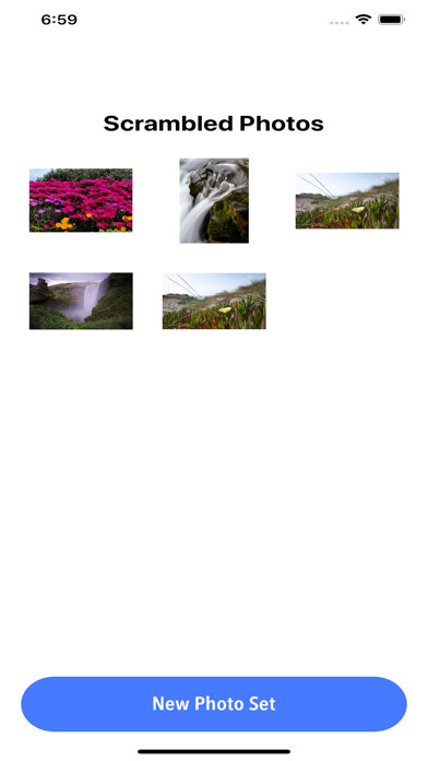 Emulate iPhone app ScrambledPic using MyAndroid