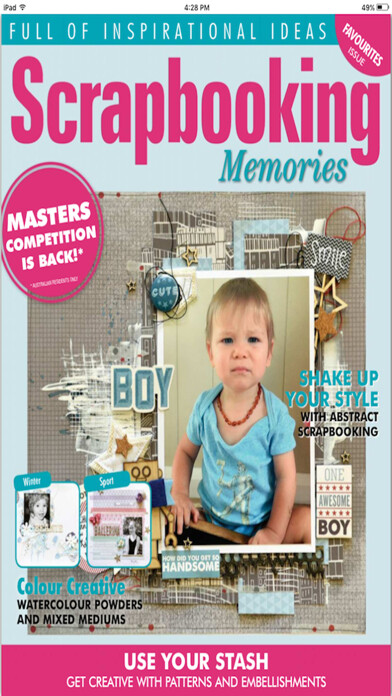 Emulate iPhone app Scrapbooking Memories using MyAndroid
