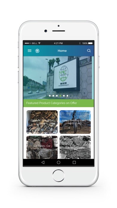 Emulate iPhone app Scrap Metal Xchange using MyAndroid