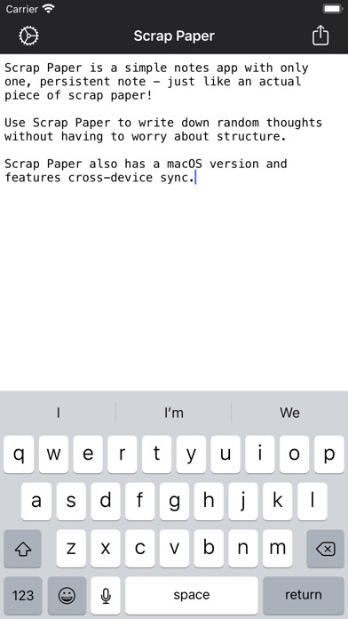 Emulate iPhone app Scrap Paper using MyAndroid Emulate iPhone app Scrap Paper using MyAndroid