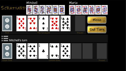 Emulate iPhone app Scrapyard (Card Game) using MyAndroid