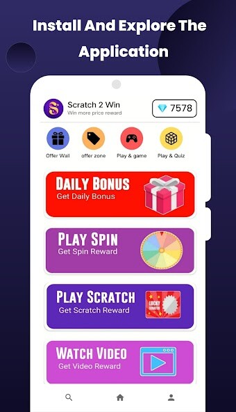 Run android online APK scratch2winZ -Spinscratch win from MyAndroid or emulate scratch2winZ -Spinscratch win using MyAndroid