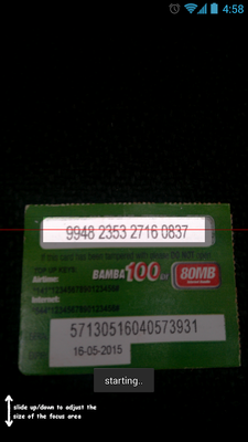 Emulate Android APK Scratchcard Reader Emulate Android APK Scratchcard Reader