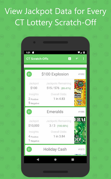 Run android online APK Scratch-Off Guide for Connecticut State Lottery from MyAndroid or emulate Scratch-Off Guide for Connecticut State Lottery using MyAndroid Run android online APK Scratch-Off Guide for Connecticut State Lottery from MyAndroid or emulate Scratch-Off Guide for Connecticut State Lottery using MyAndroid