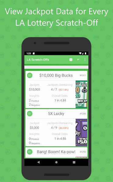 Run android online APK Scratch-Off Guide for Louisiana State Lottery from MyAndroid or emulate Scratch-Off Guide for Louisiana State Lottery using MyAndroid Run android online APK Scratch-Off Guide for Louisiana State Lottery from MyAndroid or emulate Scratch-Off Guide for Louisiana State Lottery using MyAndroid