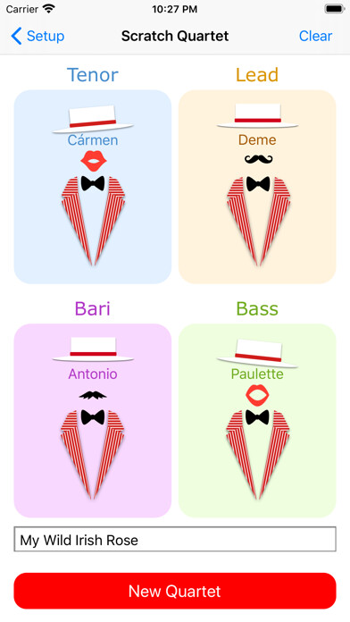 Emulate iPhone app ScratchQuartets using MyAndroid
