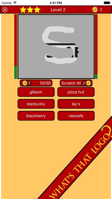 Emulate iPhone app Scratch That Logo Quiz using MyAndroid Emulate iPhone app Scratch That Logo Quiz using MyAndroid