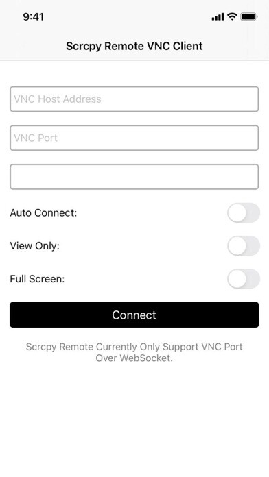 Emulate iPhone app Scrcpy Remote using MyAndroid
