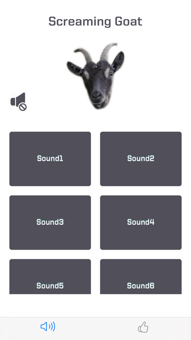 Emulate iPhone app Screaming Goat Lite using MyAndroid