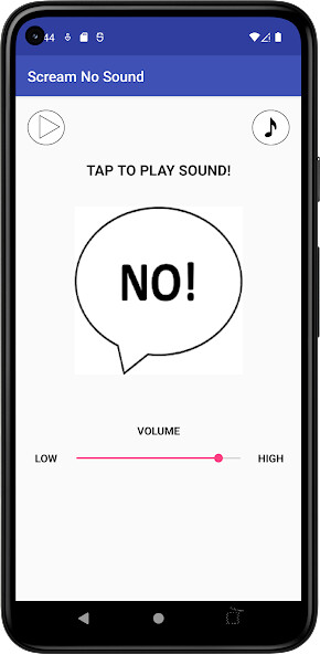 Run android online APK Scream No Sound from MyAndroid or emulate Scream No Sound using MyAndroid