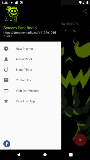 Run android online APK Scream Park Radio from MyAndroid or emulate Scream Park Radio using MyAndroid