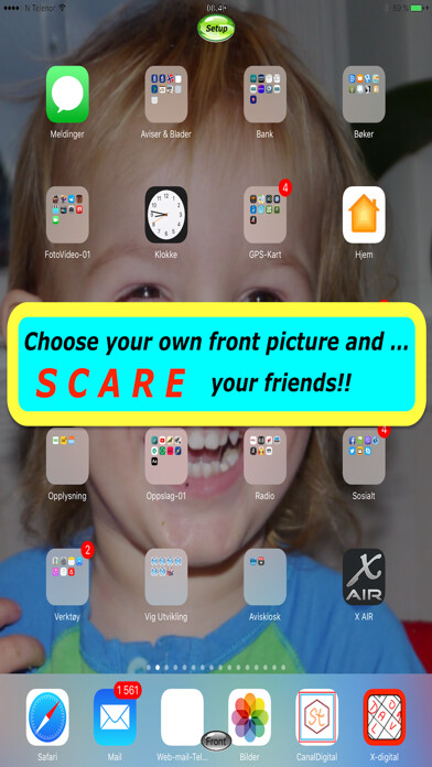 Emulate iPhone app ScreenKiller using MyAndroid