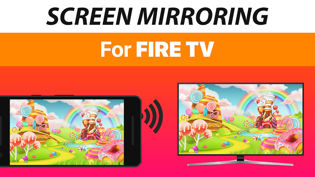 Run android online APK Screen Mirroring Pro for Fire TV from MyAndroid or emulate Screen Mirroring Pro for Fire TV using MyAndroid
