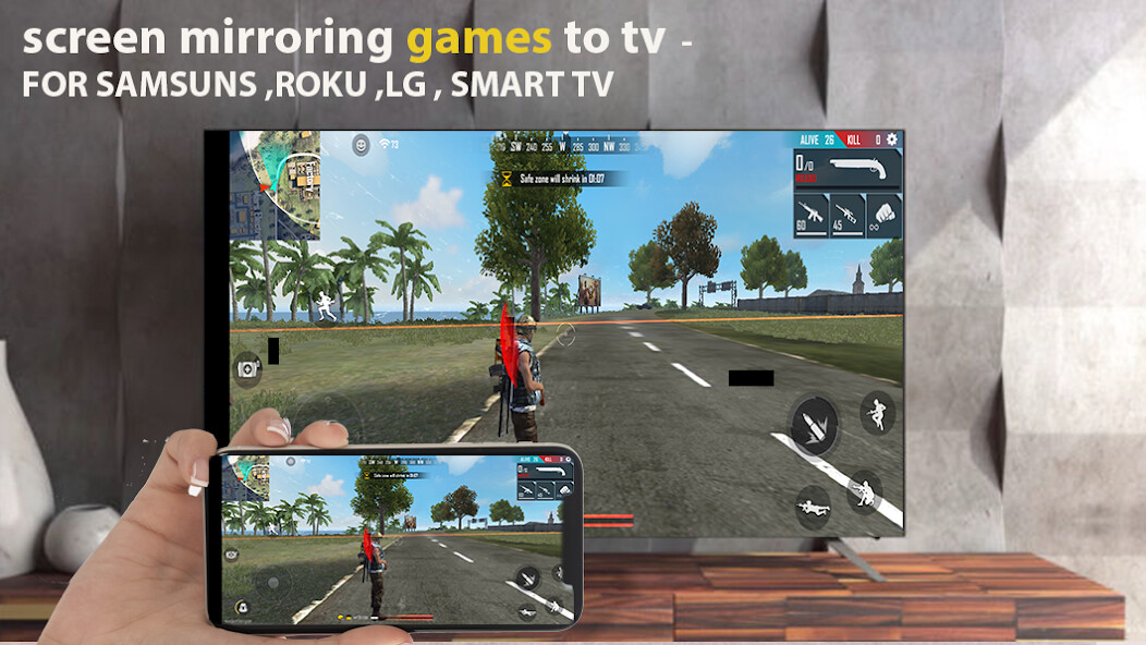 Run android online APK screen mirroring to tv sm 2022 from MyAndroid or emulate screen mirroring to tv sm 2022 using MyAndroid