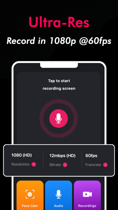 Emulate iPhone app Screen Recorder HD - Facecam using MyAndroid Emulate iPhone app Screen Recorder HD - Facecam using MyAndroid