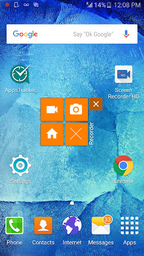 Emulate Android APK Screen Recorder HD