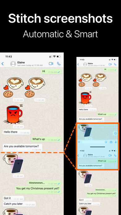 Emulate iPhone app Screenshot Stitch - Tailor using MyAndroid Emulate iPhone app Screenshot Stitch - Tailor using MyAndroid