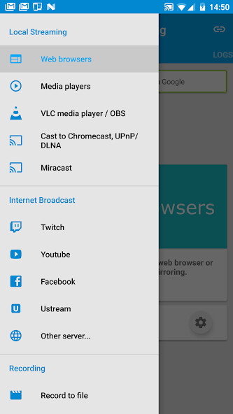 Run android online APK Screen Stream Mirroring Pro from MyAndroid or emulate Screen Stream Mirroring Pro using MyAndroid