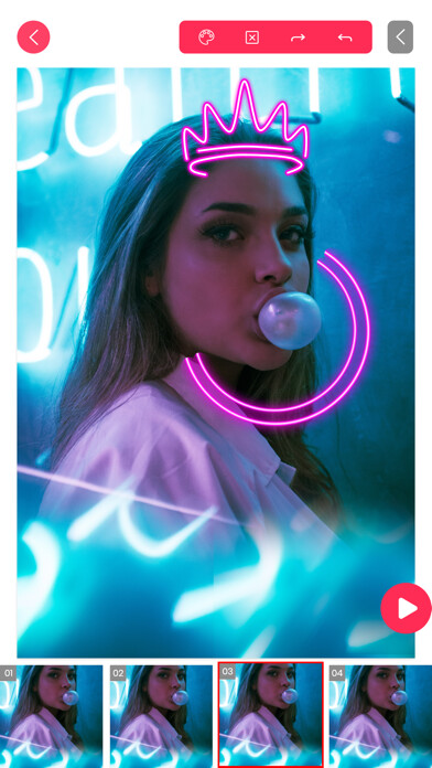 Emulate iPhone app Scribble Neon Video Animations using MyAndroid Emulate iPhone app Scribble Neon Video Animations using MyAndroid