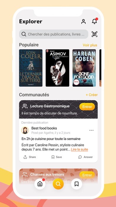 Emulate iPhone app Script. - Lire et écrire using MyAndroid