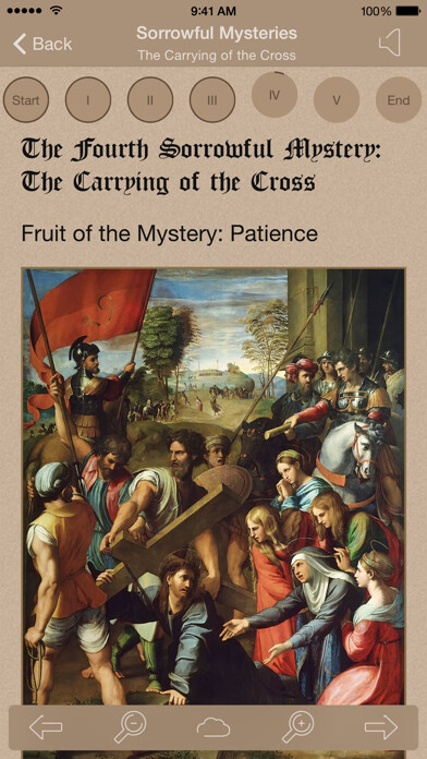 Emulate iPhone app Scriptural Rosary Lite using MyAndroid Emulate iPhone app Scriptural Rosary Lite using MyAndroid