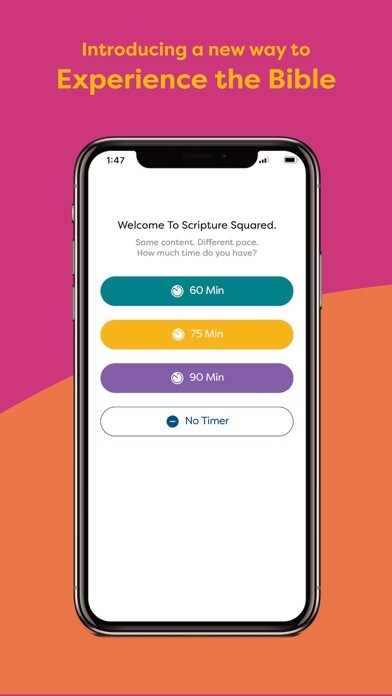 Emulate iPhone app Scripture Squared using MyAndroid