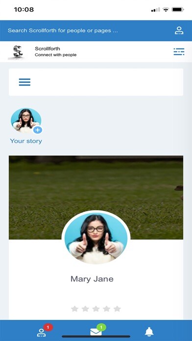 Emulate iPhone app Scrollforth using MyAndroid Emulate iPhone app Scrollforth using MyAndroid