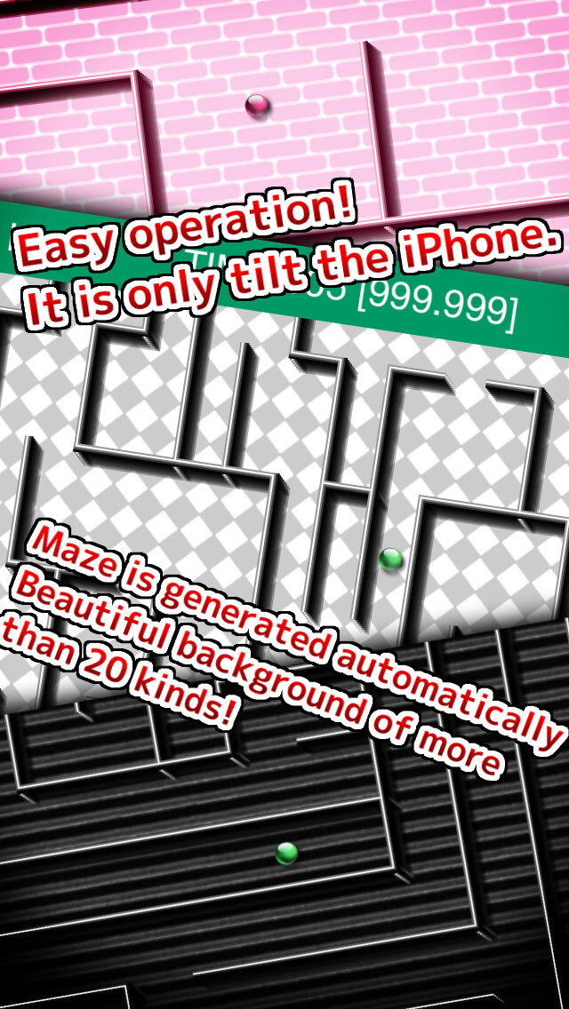 Emulate iPhone app Scroll Maze - free ピンボールとパチンコ無料 using MyAndroid