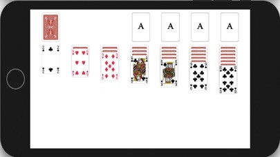 Emulate iPhone app Scroll Solitaire using MyAndroid