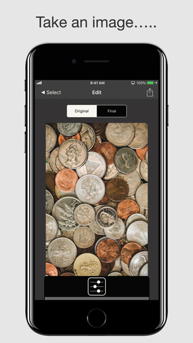 Emulate iPhone app Scrubber - Photo Effect using MyAndroid