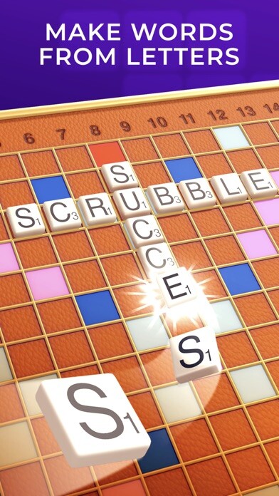 Emulate iPhone app Scrubble 3D: Word Quiz Game using MyAndroid