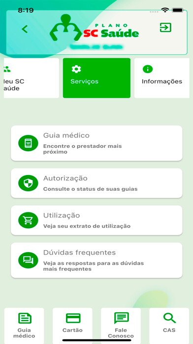 Emulate iPhone app SC Saúde using MyAndroid Emulate iPhone app SC Saúde using MyAndroid