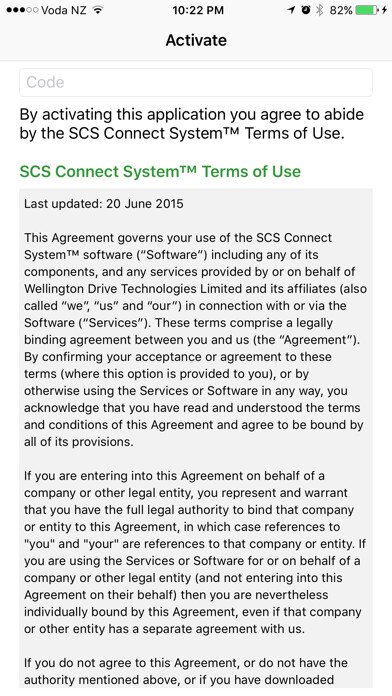 Emulate iPhone app SCS Connect Track using MyAndroid