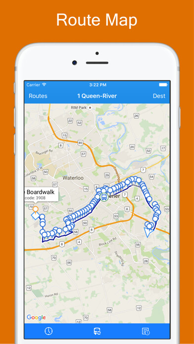 Emulate iPhone app SC Transit - GRT using MyAndroid